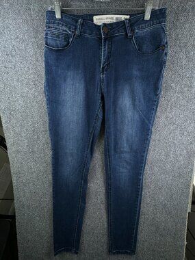 Barbell Apparel Jeans Women 29 Blue Denim Stretch Casual Dark Wash Skinny Adult